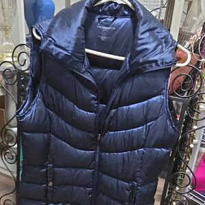 Liz Claiborne Midnight Blue Quilted Vest